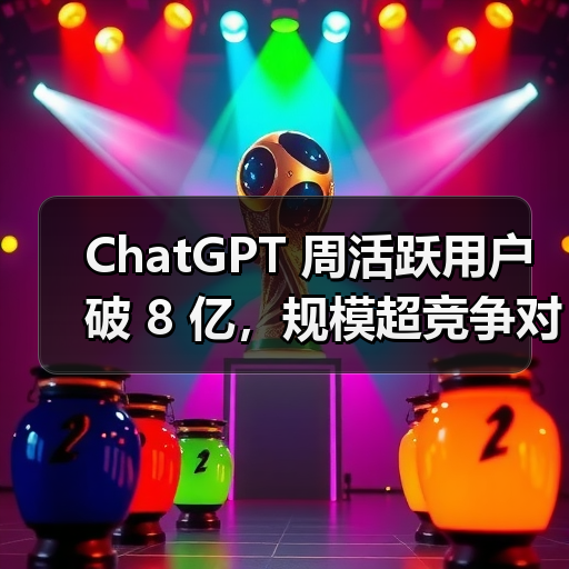 ChatGPT 周活跃用户破 8 亿，规模超竞争对手总和（图4）