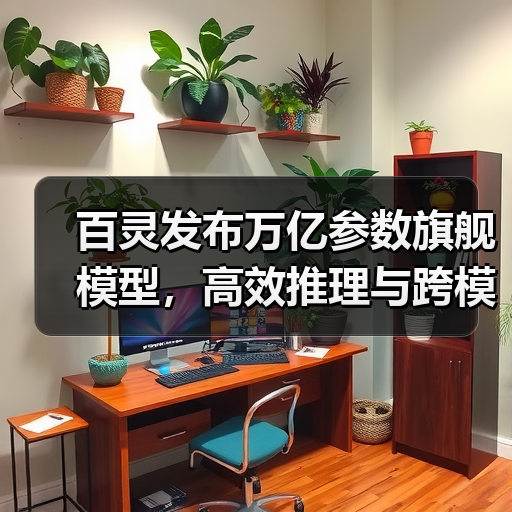百灵发布万亿参数旗舰模型，高效推理与跨模态能力全面升级（图2）