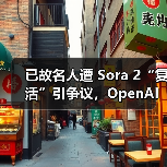 已故名人遭 Sora 2“复活”引争议,OpenAI 称允许生成历史人物(图1) 已故名人遭 Sora 2“复活”引争议,OpenAI 称允许生成历史人物(图1)
