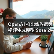 OpenAI 推出家族最强视频生成模型 Sora 2，还能同步生成音频（图4）