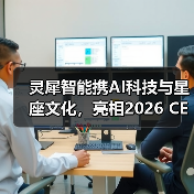 灵犀智能携AI科技与星座文化，亮相2026 CES，展现AI情感陪伴的未来（图1）