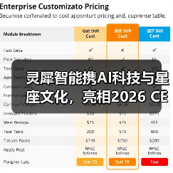 灵犀智能携AI科技与星座文化，亮相2026 CES，展现AI情感陪伴的未来