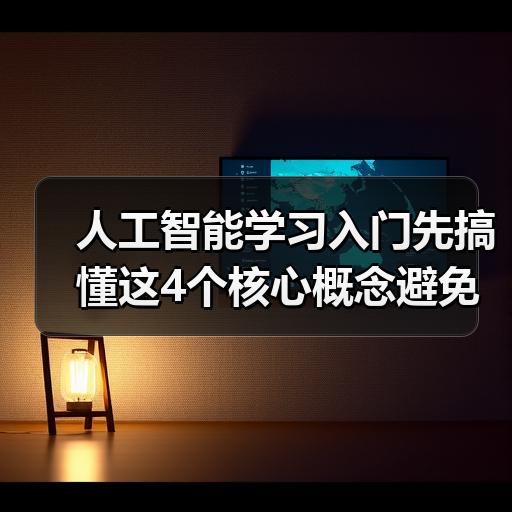 人工智能学习入门先搞懂这4个核心概念避免走弯路