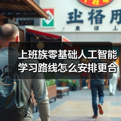 上班族零基础人工智能学习路线怎么安排更合理