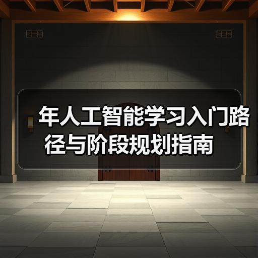 年人工智能学习入门路径与阶段规划指南