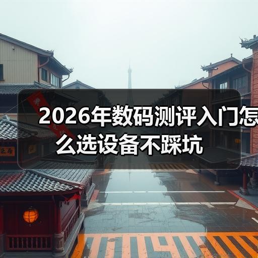 2026年数码测评入门怎么选设备不踩坑