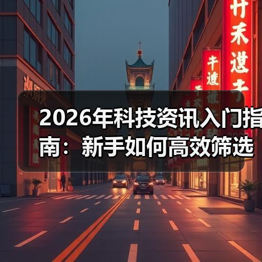 2026年科技资讯入门指南：新手如何高效筛选每日行业动态