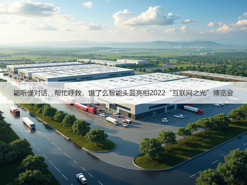 能听懂对话、帮忙呼救，饿了么智能头盔亮相2022“互联网之光”博览会