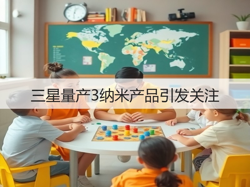三星量产3纳米产品引发关注