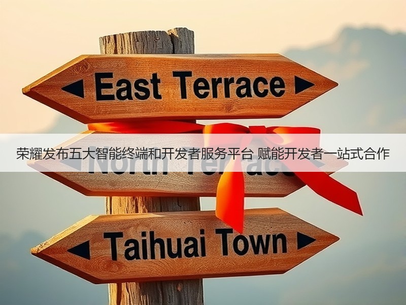荣耀发布五大智能终端和开发者服务平台 赋能开发者一站式合作