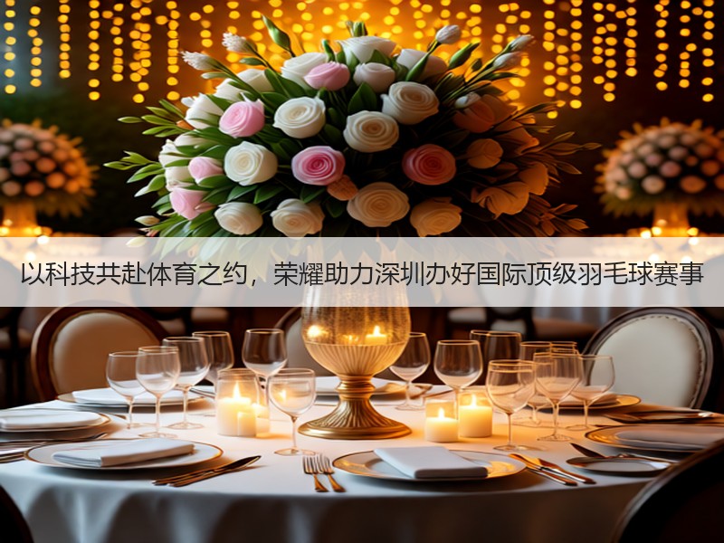 以科技共赴体育之约，荣耀助力深圳办好国际顶级羽毛球赛事