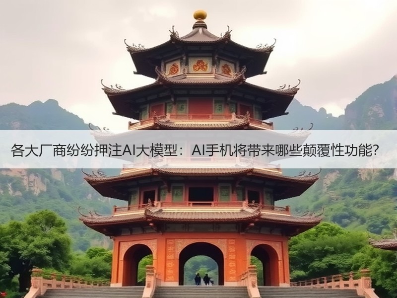 各大厂商纷纷押注AI大模型：AI手机将带来哪些颠覆性功能？
