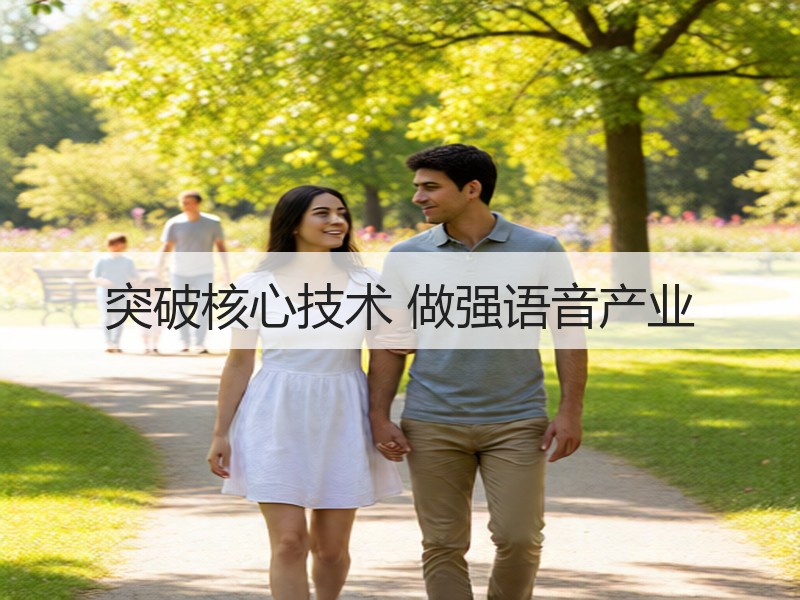 突破核心技术 做强语音产业