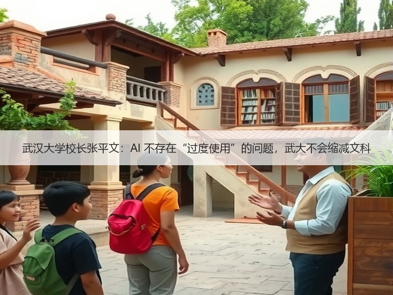 武汉大学校长张平文：AI 不存在“过度使用”的问题，武大不会缩减文科
