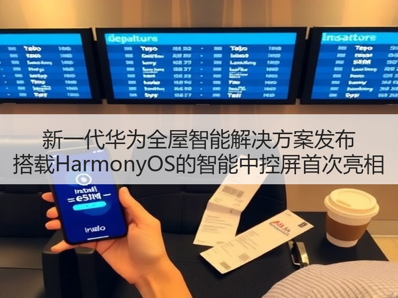 新一代华为全屋智能解决方案发布 搭载HarmonyOS的智能中控屏首次亮相