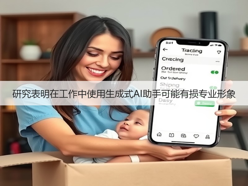 研究表明在工作中使用生成式AI助手可能有损专业形象