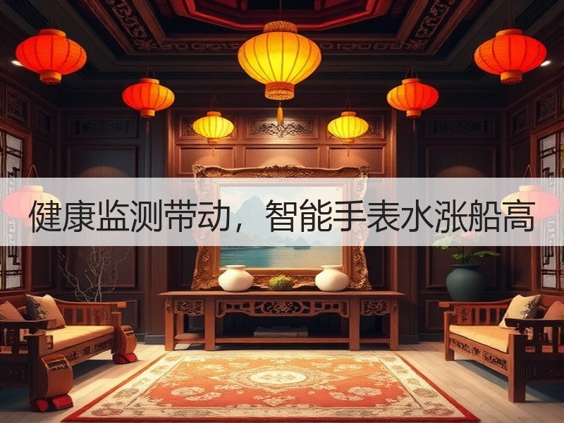 健康监测带动，智能手表水涨船高