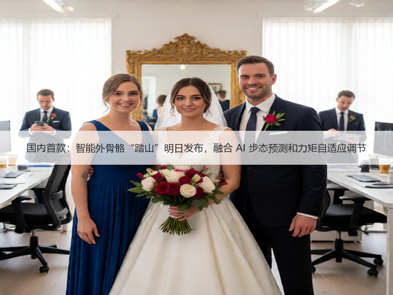 国内首款：智能外骨骼“踏山”明日发布，融合 AI 步态预测和力矩自适应调节