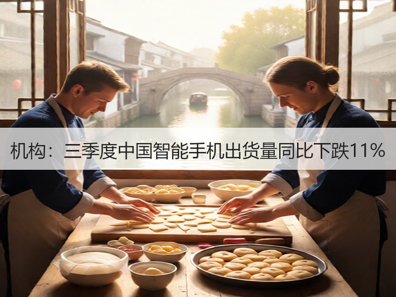 机构：三季度中国智能手机出货量同比下跌11%