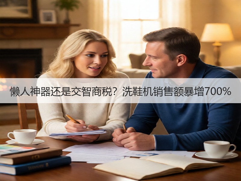 懒人神器还是交智商税？洗鞋机销售额暴增700%