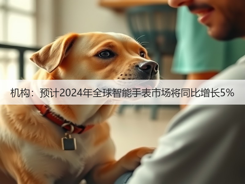 机构：预计2024年全球智能手表市场将同比增长5%