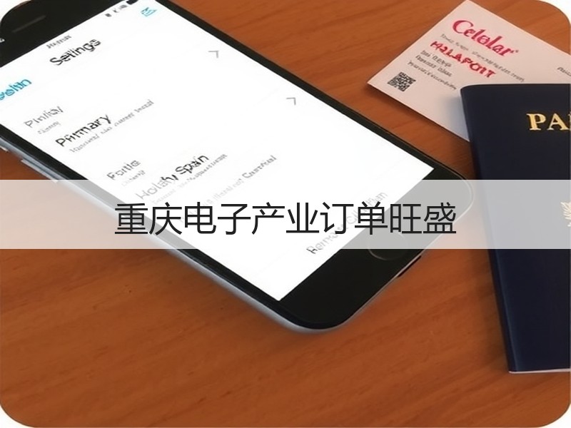 重庆电子产业订单旺盛