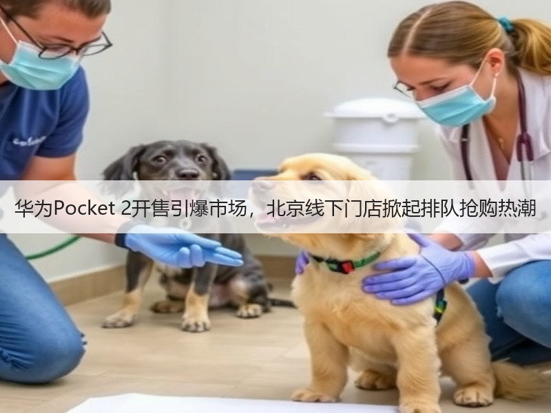 华为Pocket 2开售引爆市场，北京线下门店掀起排队抢购热潮