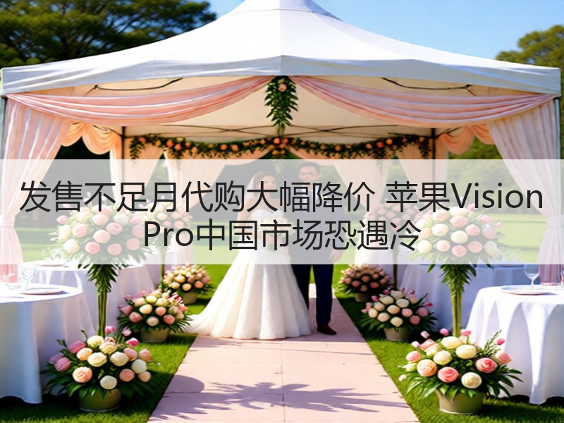 发售不足月代购大幅降价 苹果Vision Pro中国市场恐遇冷