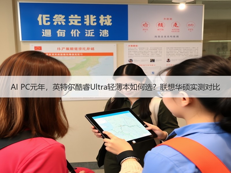 AI PC元年，英特尔酷睿Ultra轻薄本如何选？联想华硕实测对比