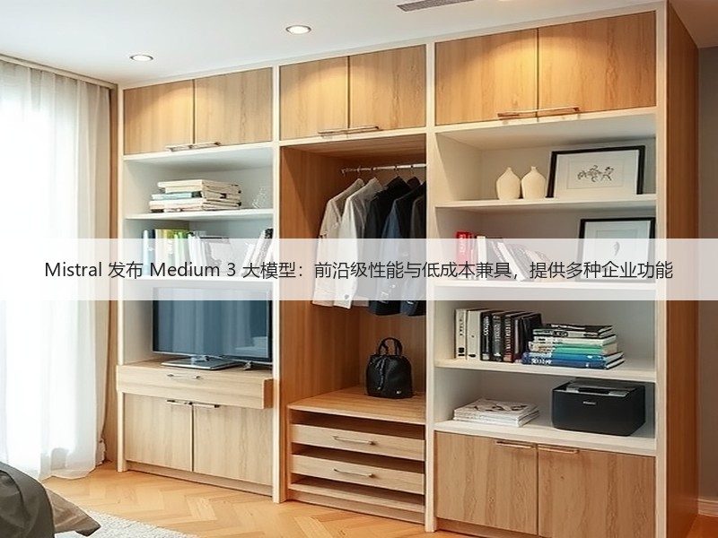 Mistral 发布 Medium 3 大模型：前沿级性能与低成本兼具，提供多种企业功能