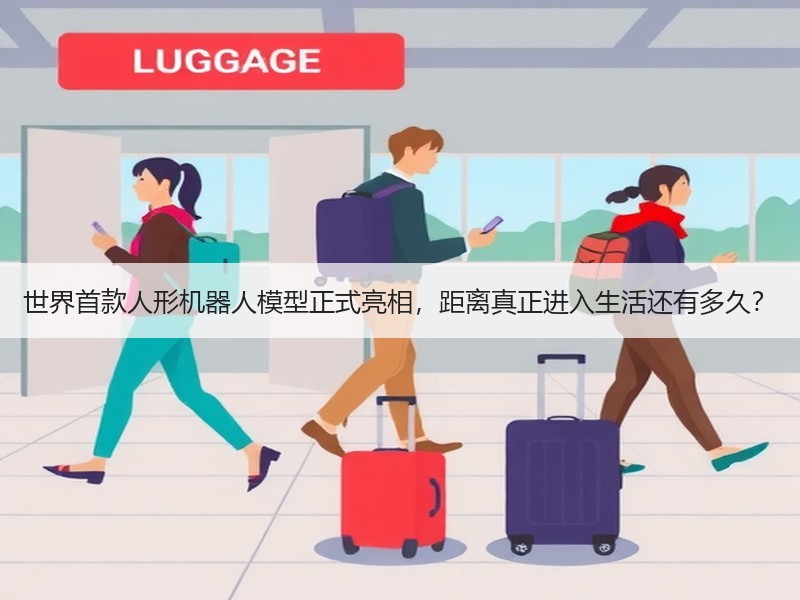 世界首款人形机器人模型正式亮相，距离真正进入生活还有多久？