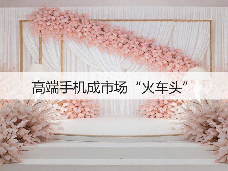 高端手机成市场“火车头”
