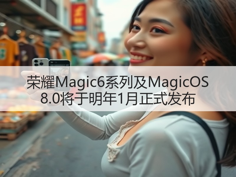 荣耀Magic6系列及MagicOS 8.0将于明年1月正式发布