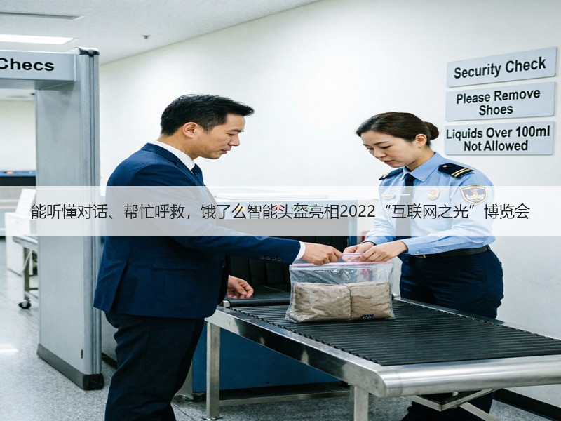 能听懂对话、帮忙呼救，饿了么智能头盔亮相2022“互联网之光”博览会