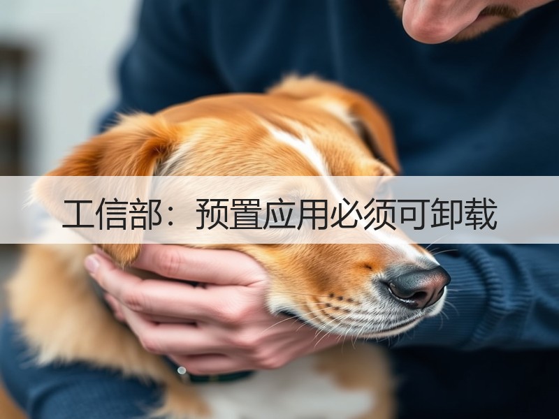 工信部：预置应用必须可卸载