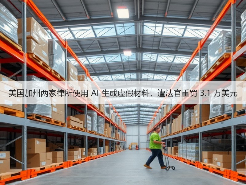 美国加州两家律所使用 AI 生成虚假材料，遭法官重罚 3.1 万美元