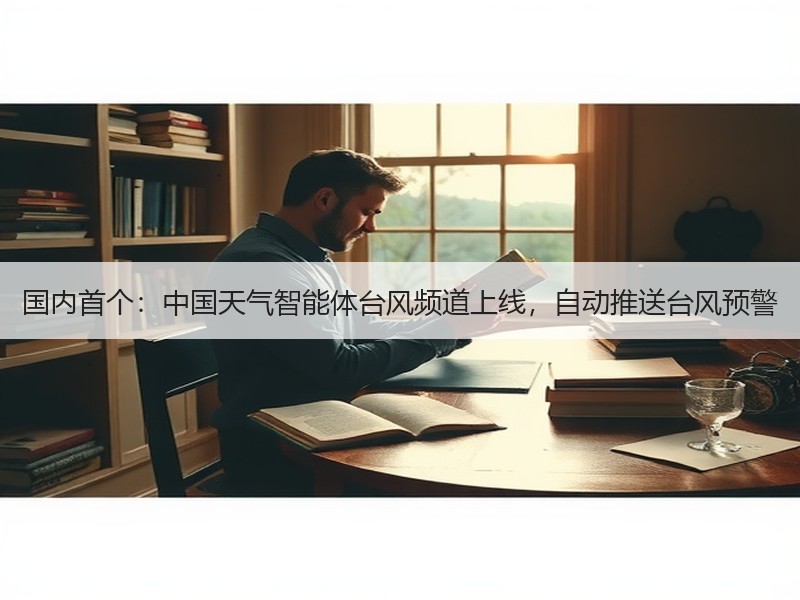 国内首个：中国天气智能体台风频道上线，自动推送台风预警