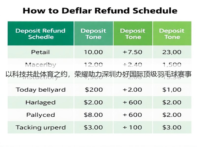 以科技共赴体育之约，荣耀助力深圳办好国际顶级羽毛球赛事