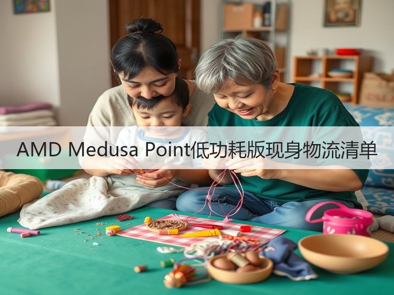 AMD Medusa Point低功耗版现身物流清单