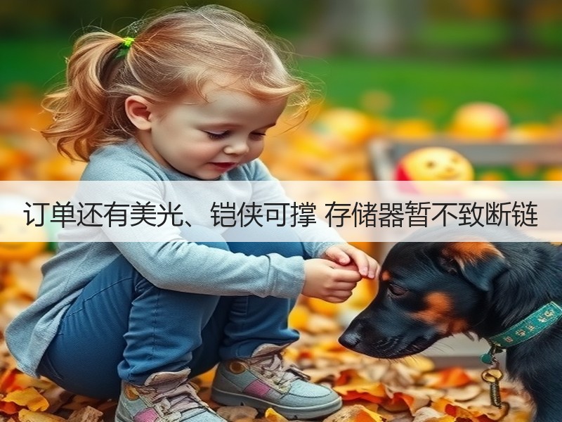 订单还有美光、铠侠可撑 存储器暂不致断链