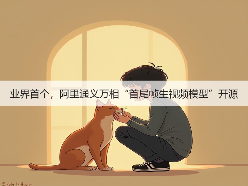 业界首个，阿里通义万相“首尾帧生视频模型”开源